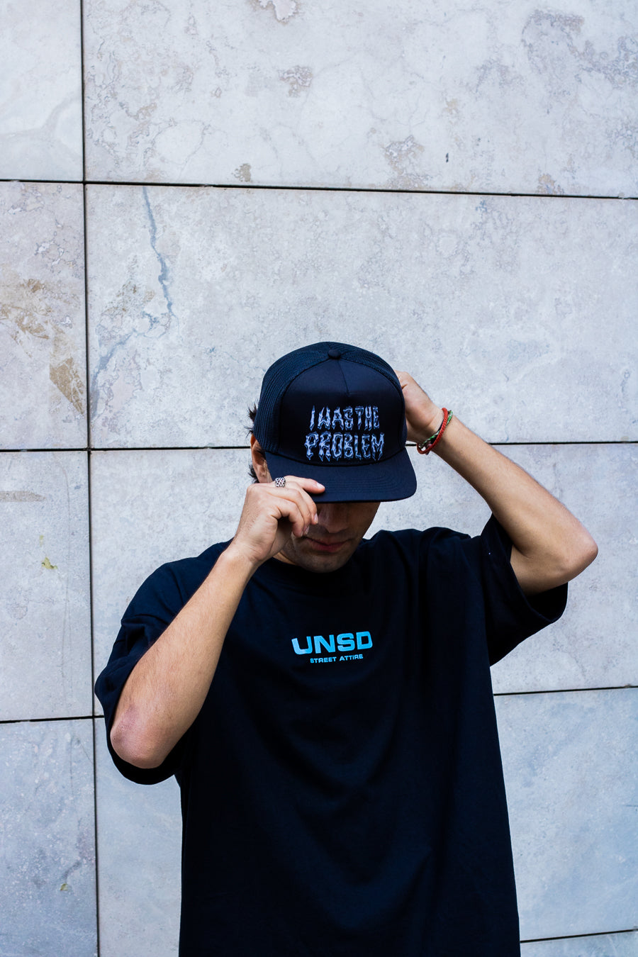 Trucker Hat "I was the problem"